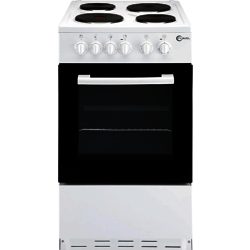 Flavel FSBE50W 50cm Single Electric Cooker in White